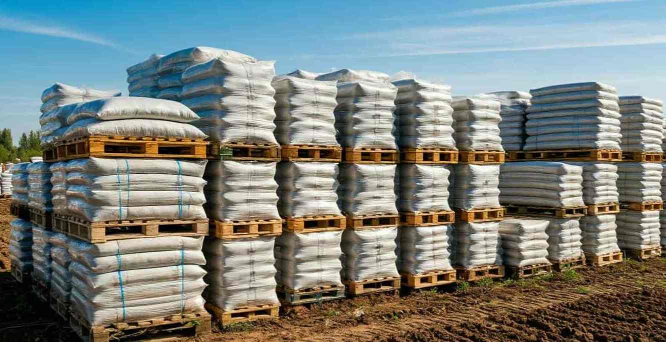 Мешки минеральных удобрений